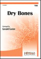 Dry Bones TBB choral sheet music cover